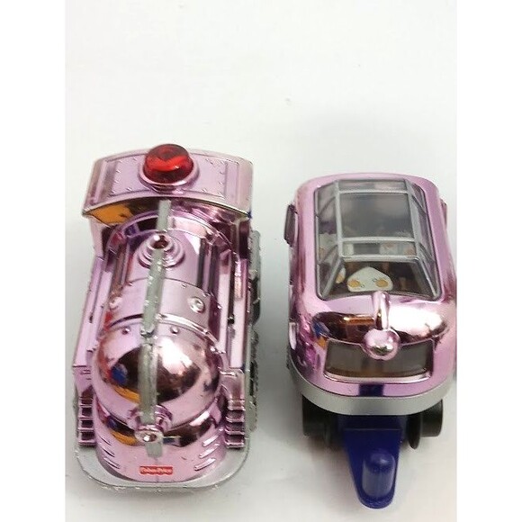 Geotrax Midnight Flier Chromed Purple Metallic Remote Control Train - Picture 8 of 10